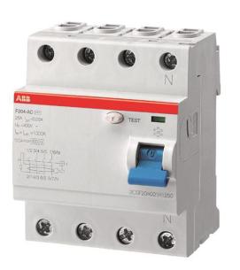 03 0 f204ac-40 bred 70mm ac 400v ac type 30ma m sestr udl polet 4 40a msafbryder fejlstr hfi