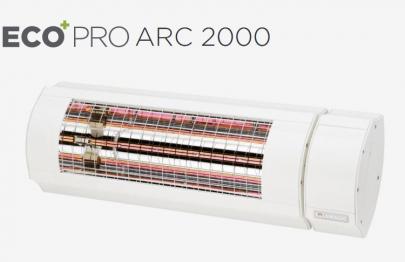 model 2019 forbedret ny hvid - varmeregulering s trinl med arc pro 2000eco solamagic