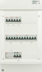n 1p 3xc13 n 3p 3xc16 kombiafbryder 1xc13a 40 1xhpfi hvid modul 3x12 200m2 rdigmonteret f gruppetavle