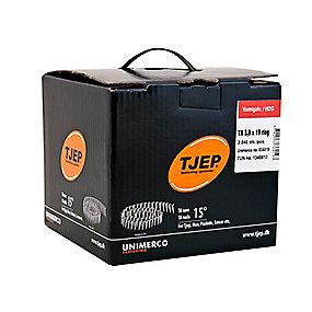 box pr stk 3840 - m rings varmgalvaniseret tromle mm 0x19 3 m tagpaps 19 30 ta tjep