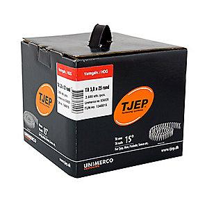 box pr stk -2880 m rings varmgalvaniseret tromle mm 0x25 3 m tagpaps 25 30 ta tjep