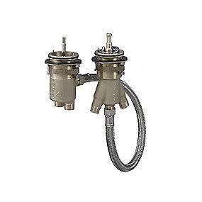 termostat med karkant til armatur 2-huls til indbygningsdel hansgrohe