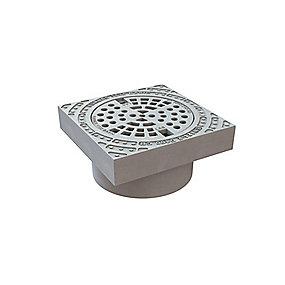 RJ Basic Firkantet karm med rist 425mm med pakning og lås. D400. SG ...