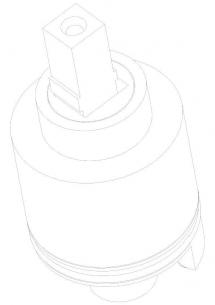 batteri ndvask h space til indsats damixa