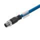 meter 2 lige hun 2-pin m12 pvc sensorkabel