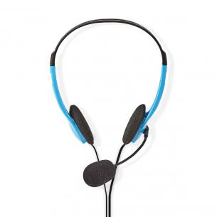 bl m 00 2 mikrofon fold-away mm 5 3 2x stereo on-ear pc-headset nedis