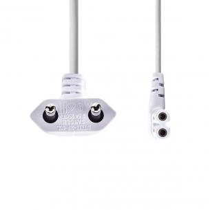 NEDIS Lautsprecherkabel 15m – 2x 0,75 Mm², CCA, Rund, PVC, Transparent, Eingewickelt