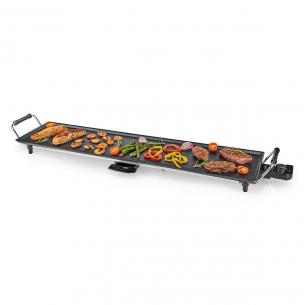 varmeindstillinger 5 cm 23 x 90 w x l bageplade grill bord teppanyaki nedis