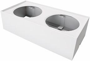 hvid 2-fag md-360 til box udv