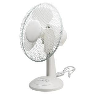 hvid 38w cm 30 speed 3 bordventilator ventax