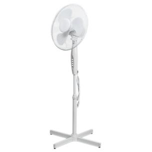 hvid 42w 40cm speed 3 gulvventilator ventax