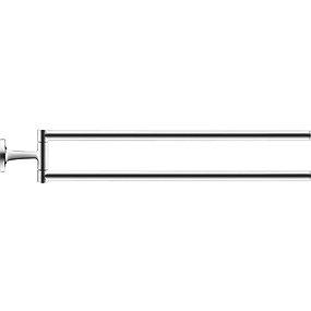 krom arme svingbare 2 deholder ndkl h t starck duravit