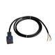 43650-a din kabel 5m 1 med sort stik