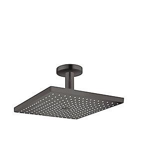 krom sort rstet b 1jet loft til hovedbruser 300 e raindance hansgrohe