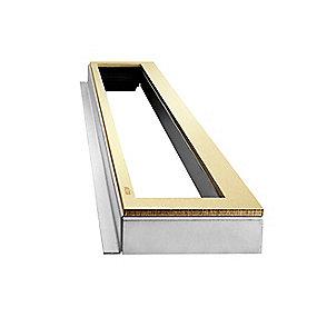 messing l st rustfrit mm 25 h mm 1000 ramme highline unidrain