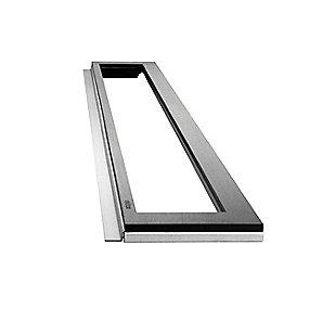 sort l st rustfrit mm 12 h mm 1200 ramme highline unidrain