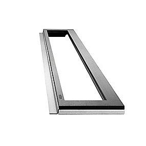 sort l st rustfrit mm 15 h mm 1200 ramme highline unidrain