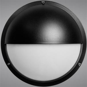 skotlampe sort - 265mm 1xe27 rm halvsk ii ocus