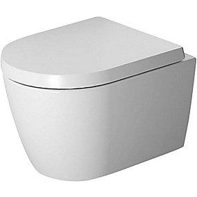 wondergliss satin mat hvid skylle-rand ben 37x48cm compact gtoilet v starck by me duravit