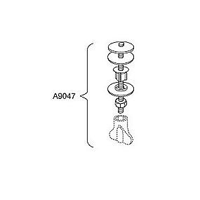 beslag monteret fast beslandele pressalit