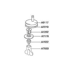 d objecta til rustfri lang universalbeslag pressalit