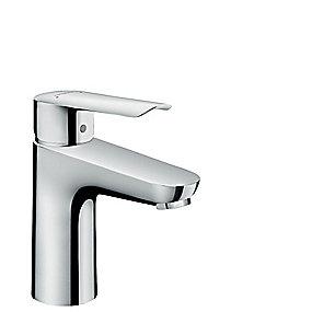 krom bundventil med hndvaskarmatur 100 e logis hansgrohe