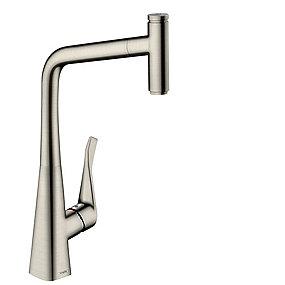 kstud udtr med kkenarmatur k select metris hansgrohe