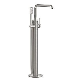 supersteel gulvmonteret kar til armatur essence grohe