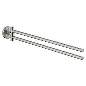 supersteel - mm 439 armet 2 hndkldeholder essentials grohe