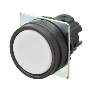 a22nz-bnm-nwa hvid uigennemsigtig farve kasket momentan flad plast bezel dia 22 a22nz trykknap
