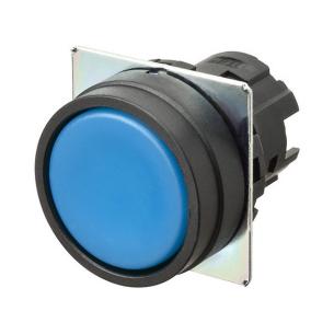 a22nz-bnm-naa bl uigennemsigtig farve kasket momentan flad plast bezel dia 22 a22nz trykknap