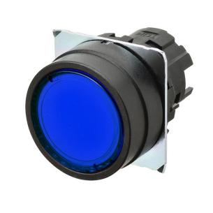 a22nz-bnm-taa ndte t bl gennemsigtig farve kasket momentan flad plast bezel dia 22 a22nz trykknap
