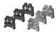 xw5s-s10-2 farve gul poler 2 modeller skruer mm2 10 kker klemr for rstang tv