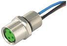 meter 1 pp ledninger 25mm2 4x0 montage front tavlemontering til 4-polet hun m8 flangestik