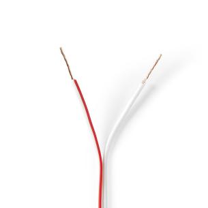 folie hvid pvc runde m 0 100 cca mm 35 0 2x kabel hjtaler