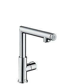 krom svingtud bundventil ft-op l med ndvaskarmatur h select 220 uno axor hansgrohe