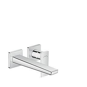 krom mm 225 huls 2 væg til håndvaskarmatur metropol hansgrohe