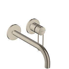 nikkel rstet b tud 225mm og jlegreb b med indbygning 2-huls g v til ndvaskarmatur h uno axor hansgrohe