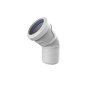 st�jd�mpende hvid 45 mm 50 b�jning pp-m as wavin