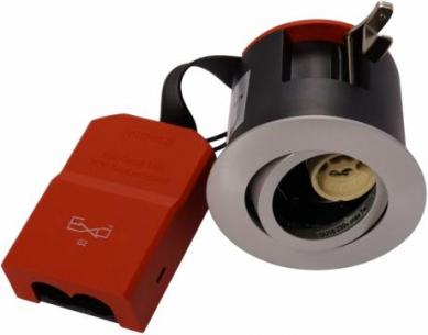 alu rstet b rund gu10 outdoor 66 exo daxtor