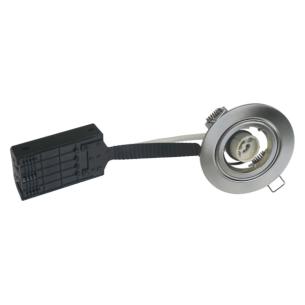 lyskilde u - ip44 ip20 l st rstet b indbygningsspot 90mm rund gu10 eurospot nordtronic