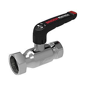 st�l rustfrit oml�ber-muffe h�ndtag med dn15 4 x3 2 1 flow full kuglehane ballofix broen