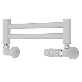 hvid venstre retur vinkel t returventils tvs