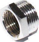 afzinkningsfri messing forkromet nippelmuffe 8 3 x 2 1