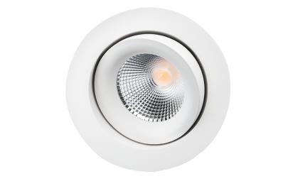 hvid lumen 560 3000k 7w isosafe lux junistar downlight