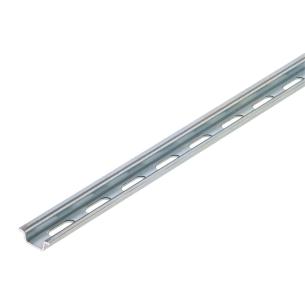 2m l galvanizeret 2x12 4 huller med ts15x5 skinne din