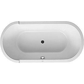 oval ende fritst 1600x800 badekar starck duravit