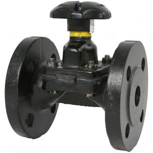 flanger med 1 dn40 bejern st a type membranventil saunders