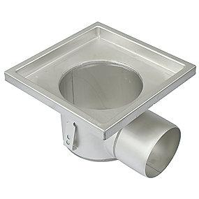 stål rustfrit fliser beton til udløb 250mm ø110 vandret industriafløb lav cher bl