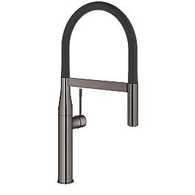graphite hard spray prof med kkenarmatur k essence grohe